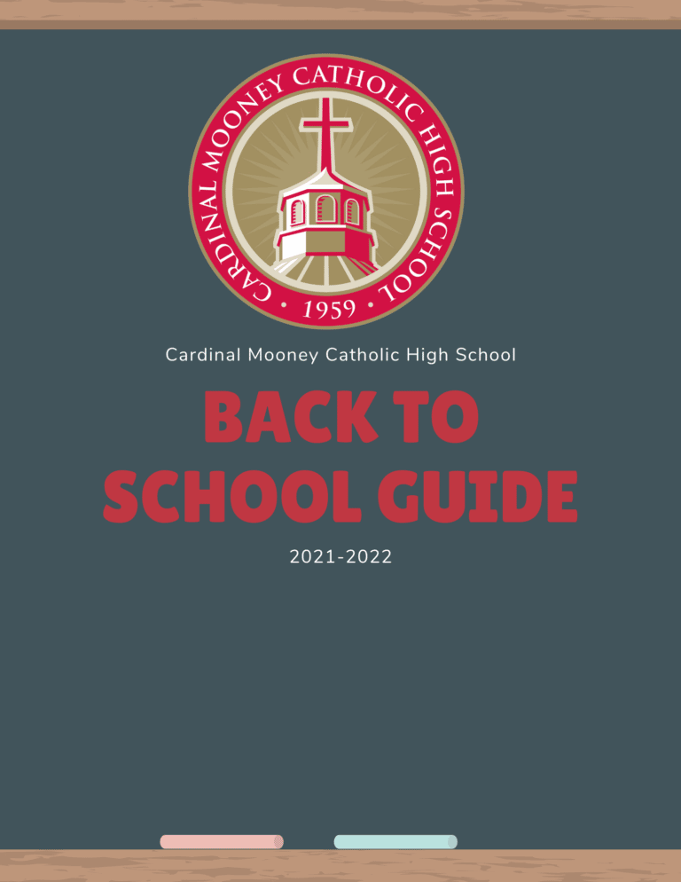 Back to School Guide Cardinal Mooney Catholic High School Sarasota
